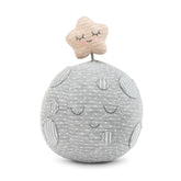 Star and Moon Grey Musical Plush Rattle Toy by Demdaco Demdaco